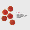 Daily CBD Gummies Red Raspberry - 30 Count