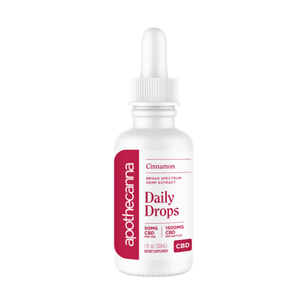 Cinnamon Daily CBD Drops - 1500MG