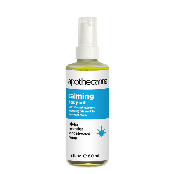 Calming Body Oil – Apothecanna